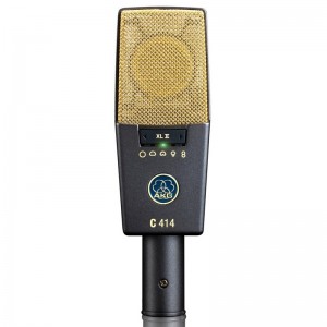 AKG C414XLII конденсаторный микрофон с 1" мембраной 2072Z00230. В комплекте: H85 держатель, PF80 поп-фильтр, W414 ветрозащита, кейс жесткий,  AKG