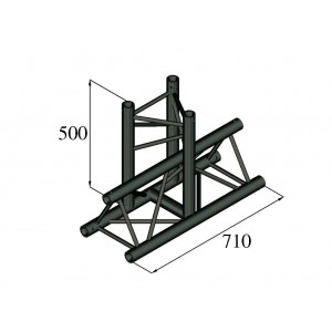 ALUTRUSS TRILOCK S-PAT-35 3-Way T-Piece 