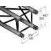 ALUTRUSS QUADLOCK GL400-2500 4-Way Cross Beam 