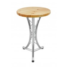 ALUTRUSS Bistro Table. curved 