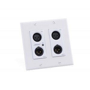 CONTROLSPACE WP22B-D 2X2 WALLPLATE, LOUDSOEAKERS, AMPLIFIERS, PROCESSORS / ControlSpace® ESP Engineered Sound Processor