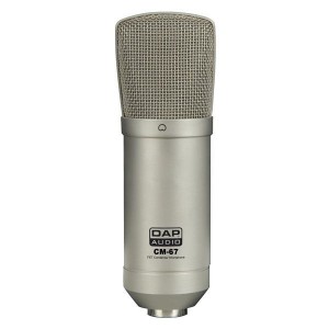 DAP CM-67 Studio FET Condensor Microphone incl. leather pouch