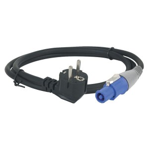 DAP Blue Power Connector/Schuko 3,0mtr