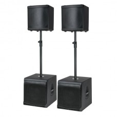 DAP  DLM speakerset incl. poles (DLM-12A + DLM-12SA)