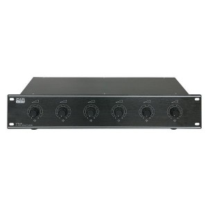 DAP  VCR-650 6 x 50W Rackmount 100V Volume Controller