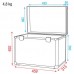 DAP LCA-PAR4 Case for 4x Flat Par Value Lin