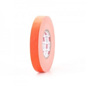 Клейкая лента Gaffer Tape ultraMATT - 50мм/25м - Оранжевый (Светится в ультрафиолете)