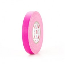 Клейкая лента Gaffer Tape ultraMATT - 50мм/25м - Розовый (Светится в ультрафиолете)