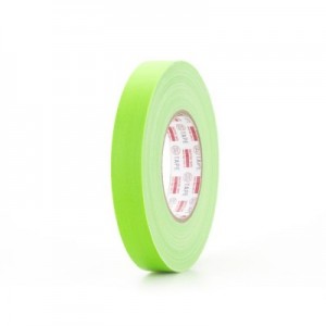 Клейкая лента Gaffer Tape ultraMATT - 24мм/50м - Зеленый (Светится в ультрафиолете)