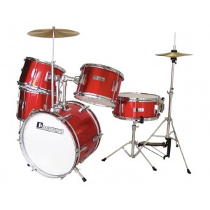 DIMAVERY JDS-305 Kids Drum Set, red 