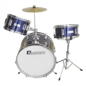 DIMAVERY JDS-203 Kids Drum Set, blue 