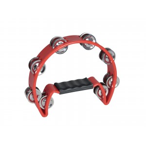 DIMAVERY TN-2 Tambourine plastic, red 