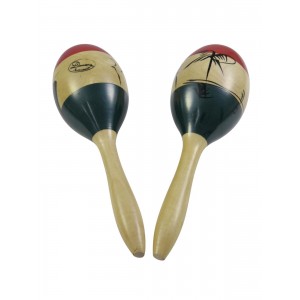 DIMAVERY Maracas Jamaika, wood 2x 