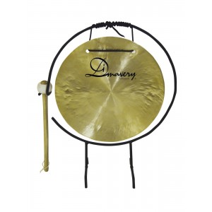 DIMAVERY Gong, 25cm with stand/mallet 