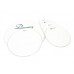 DIMAVERY DH-12 Drumhead, white 