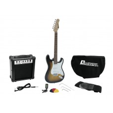 DIMAVERY EGS-1 Electric guitar set, sunburst 