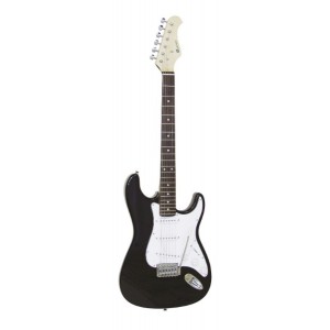 DIMAVERY ST-203 E-Guitar, black 