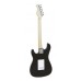 DIMAVERY ST-203 E-Guitar, black 