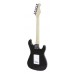 DIMAVERY ST-203 E-Guitar LH, black 