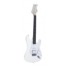 DIMAVERY ST-312 E-Guitar, white 