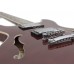 DIMAVERY SA-610 Jazz Guitar, brown 