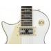 DIMAVERY LP-700L E-Guitar, LH, white 