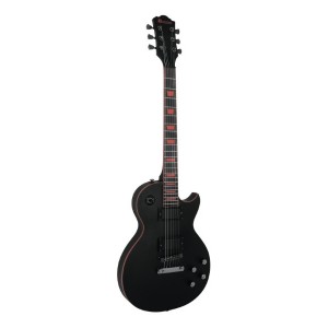 DIMAVERY LP-800 E-Guitar, satin black 