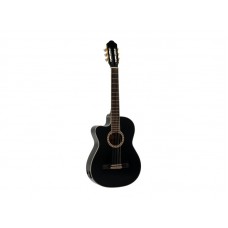 DIMAVERY CN-600L Classical guitar, black 