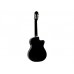DIMAVERY CN-600L Classical guitar, black 