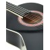 DIMAVERY AC-303 Classical Guitar, black 