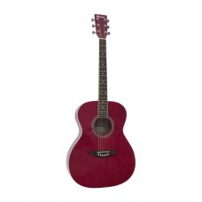 DIMAVERY AW-303 Western guitar red 