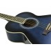 DIMAVERY AW-303 Western guitar blueburst 