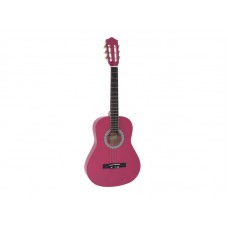 DIMAVERY AC-303 Classical Guitar 3/4, pink 