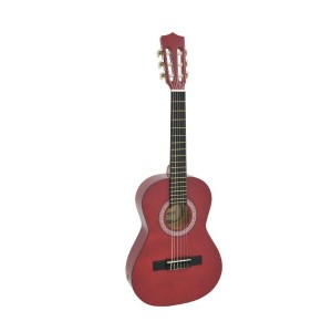 DIMAVERY AC-303 Classical Guitar 1/2, red 