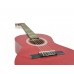 DIMAVERY AC-303 Classical Guitar 1/2, red 