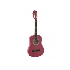 DIMAVERY AC-303 Classical Guitar 1/2, pink 