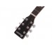 DIMAVERY STW-40 Western guitar, black 