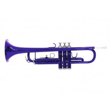 DIMAVERY TP-10 Bb Trumpet, blue 