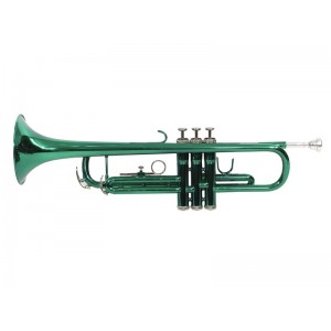 DIMAVERY TP-10 Bb Trumpet, green 