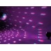 EUROLITE Mirror Ball Set 20cm with LED RGB Spot RC 