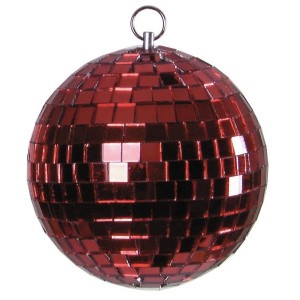 EUROLITE Mirror Ball 10cm red 