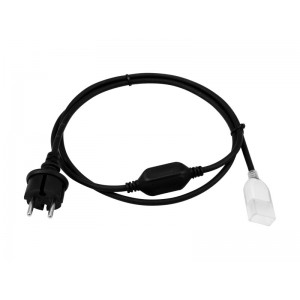 EUROLITE LED Neon Flex 230V Slim Power Cord with Plug 