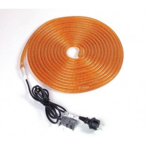 EUROLITE RUBBERLIGHT RL1-230V orange 9m 