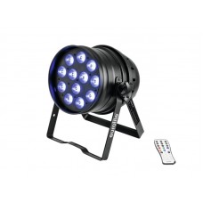 EUROLITE LED PAR-64 QCL 12x8W floor bl 