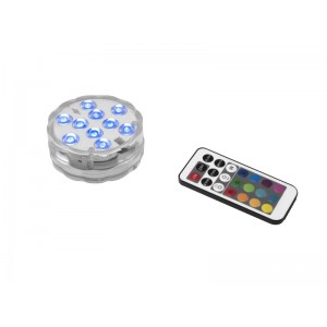 EUROLITE LED Puck Light multicolor IP68 