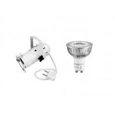 EUROLITE Set PAR-16 Spot wh + GU-10 230V COB 1x3W LED 2700K 