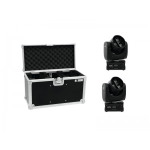 EUROLITE Set 2x LED TMH FE-300 Beam/Flower effect + Case 