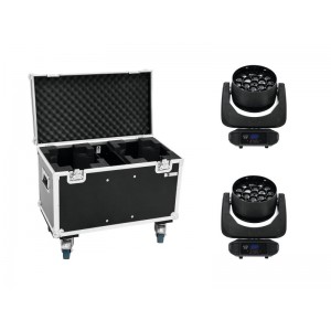 EUROLITE Set 2x LED TMH FE-1800 + Case 