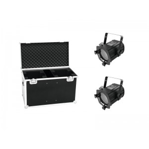 EUROLITE Set 2x LED THA-50F + Case 