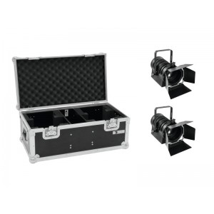 EUROLITE Set 2x LED THA-60PC + Case 